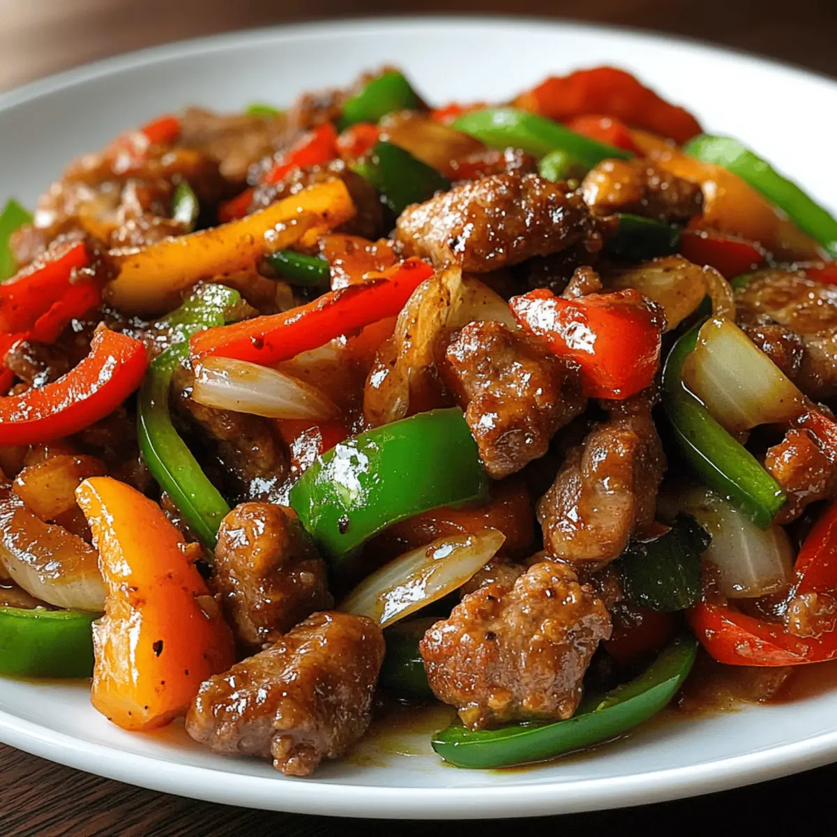 Schnelles Fleischgericht mit Gemüse