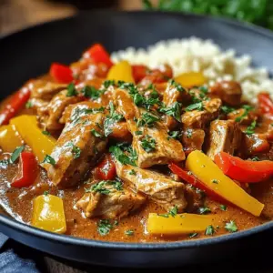 Putengulasch einfach zubereiten