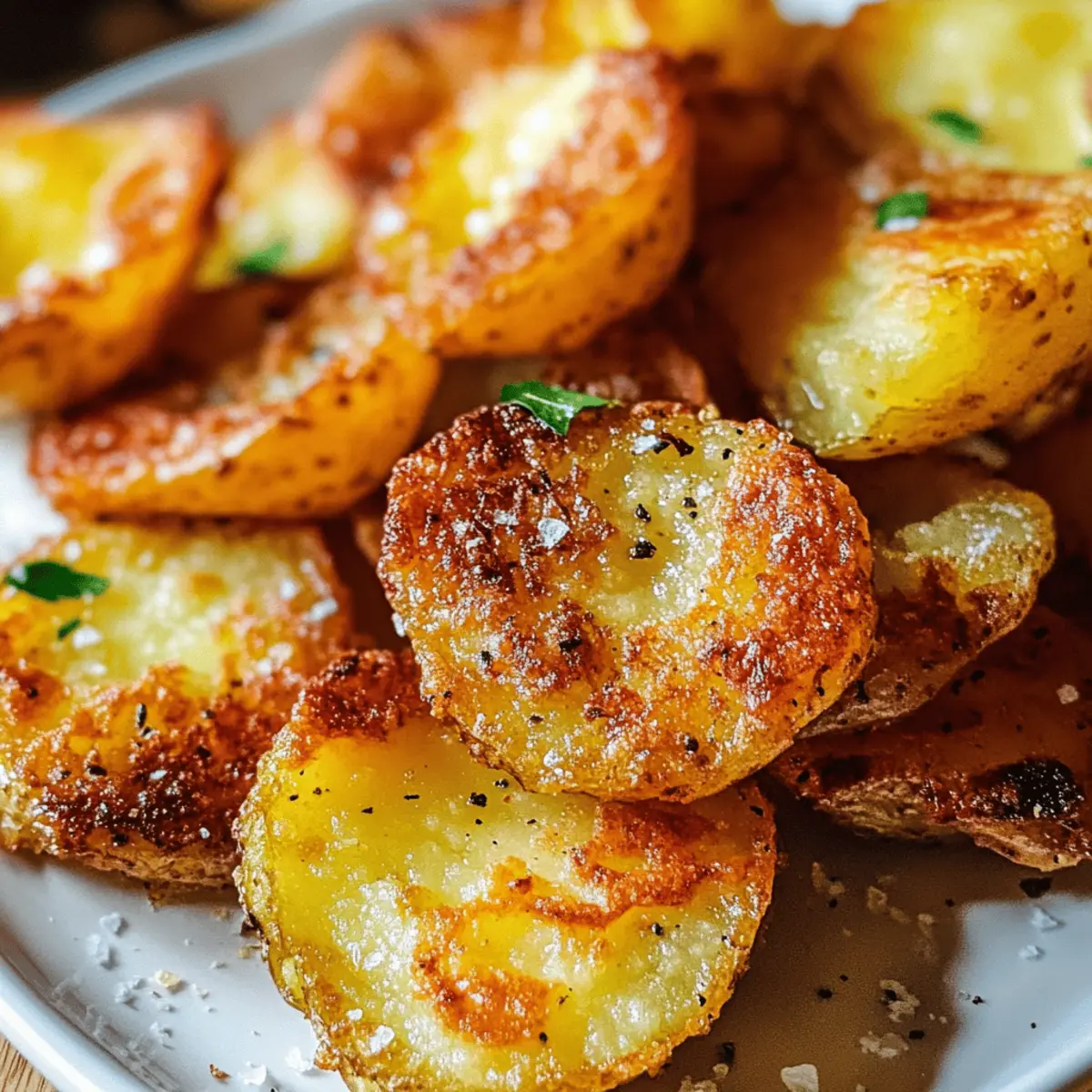 Knusprige Quetschkartoffeln