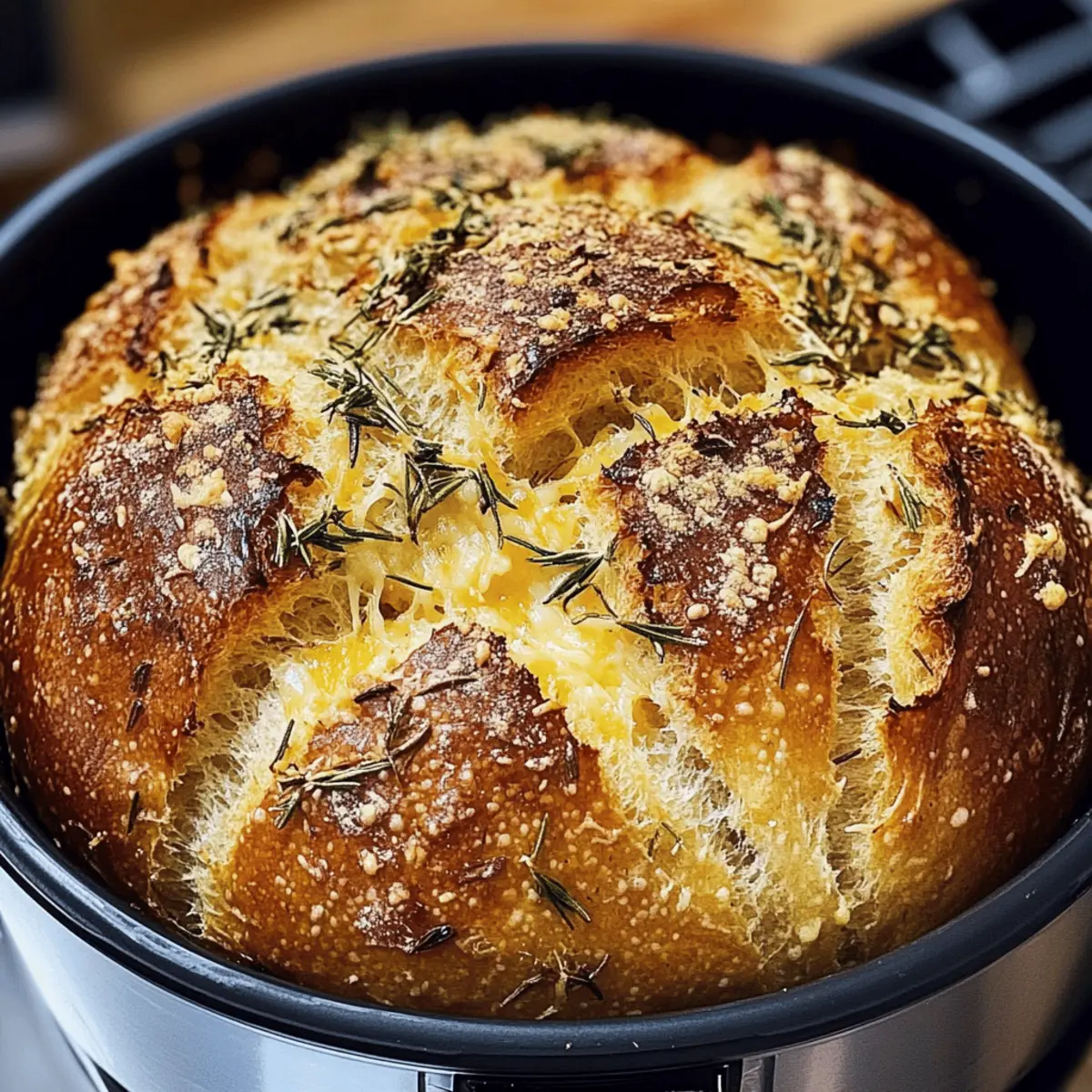 Schnelles Airfryer Brot