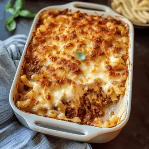 Makkaroni Auflauf mit Hackfleisch