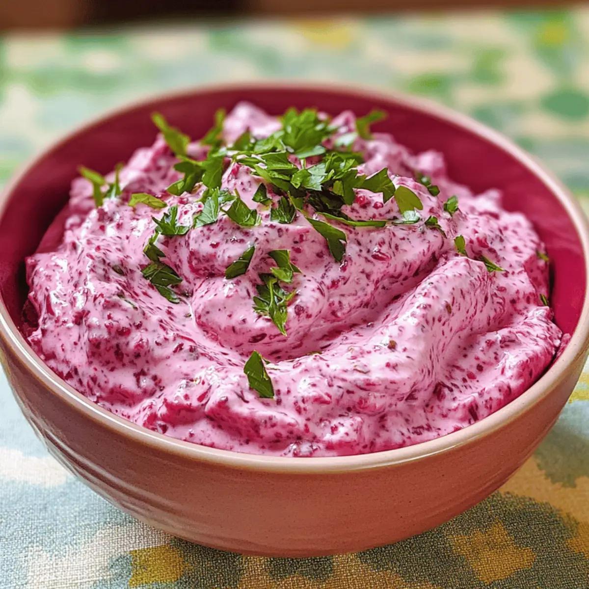 Rote Bete Dip Rezept