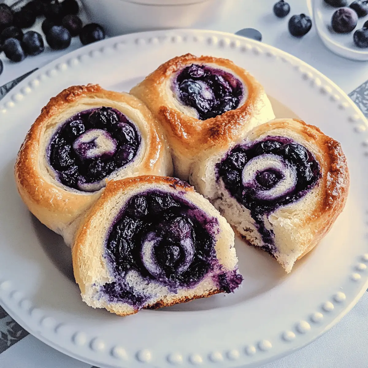 Schwedische Blaubeer-Schnecken: Ein einfaches Rezept