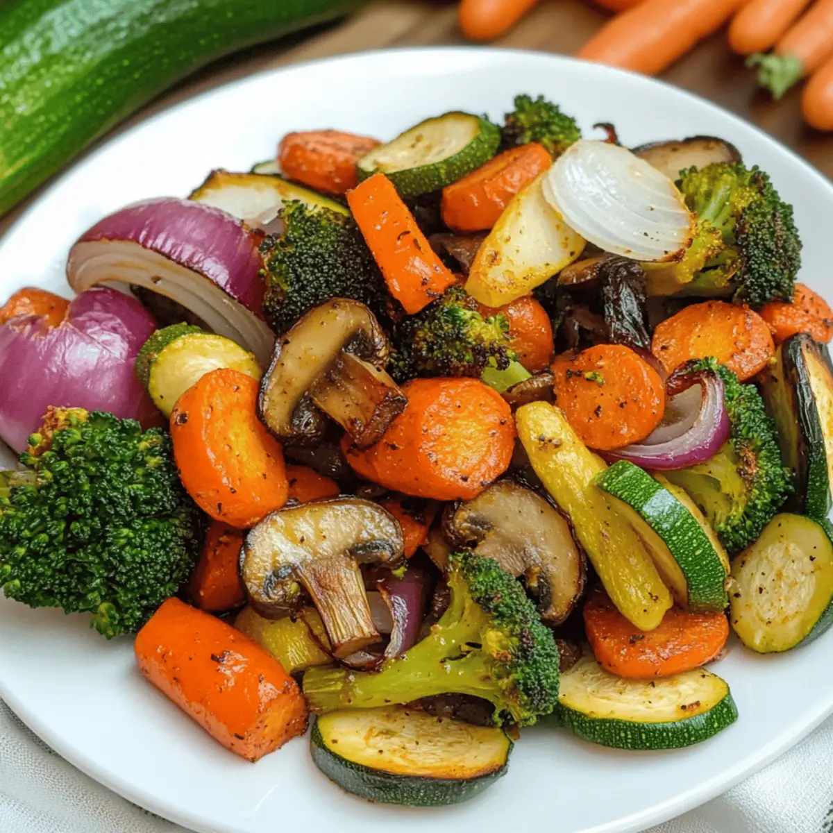 Gemüse in der Heißluftfritteuse