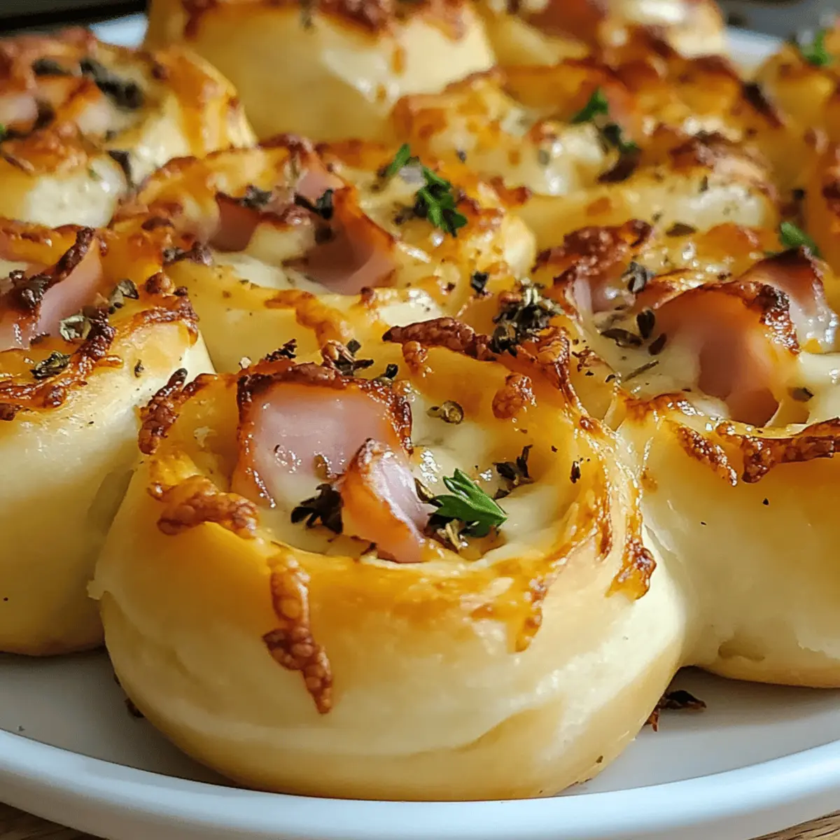 Gefüllte Pizza-Röllchen