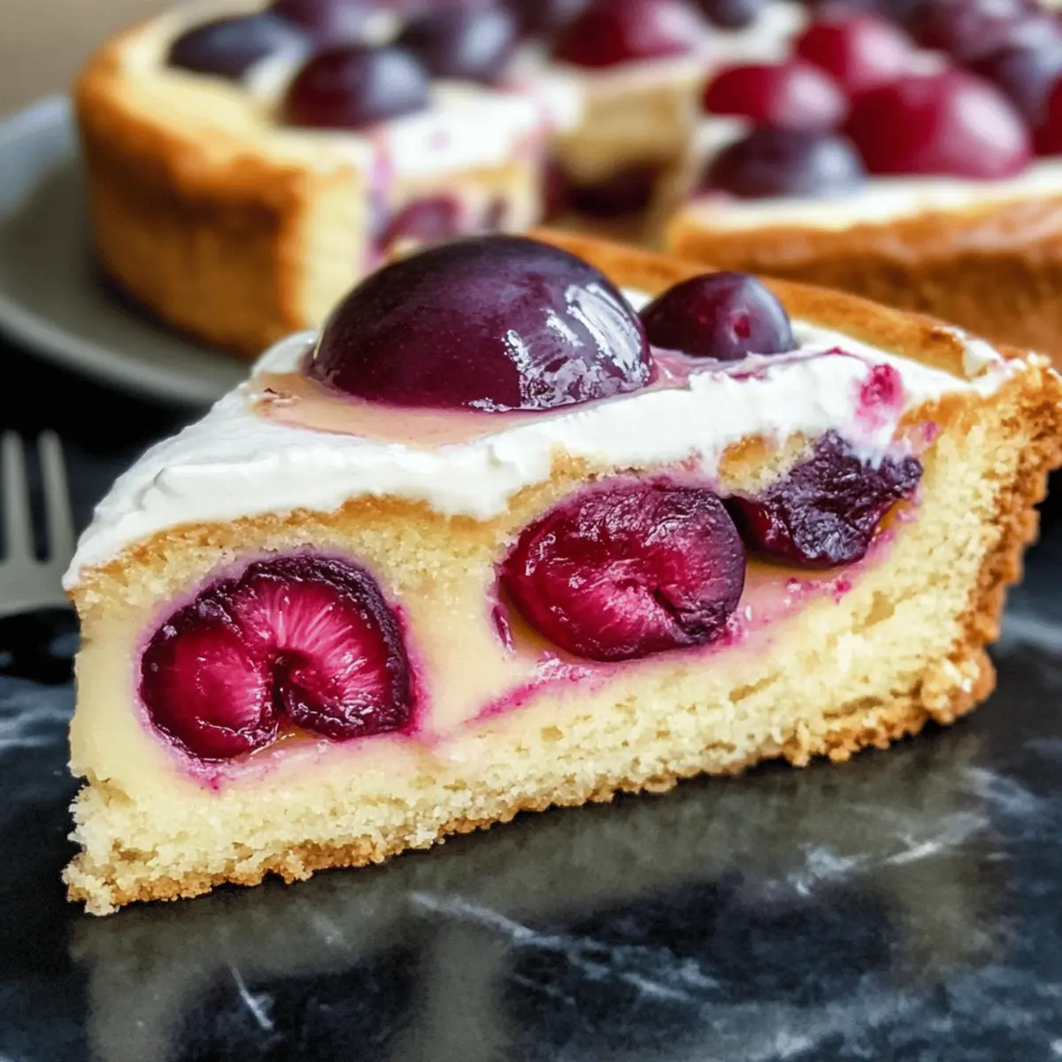 Pflaumenkuchen mit Schmandguss
