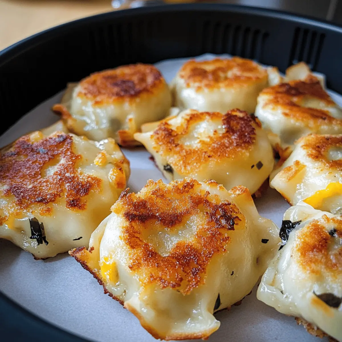 Knödeltaler aus der Heißluftfritteuse