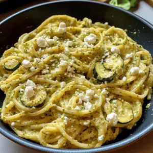 Pasta in Zucchinisauce