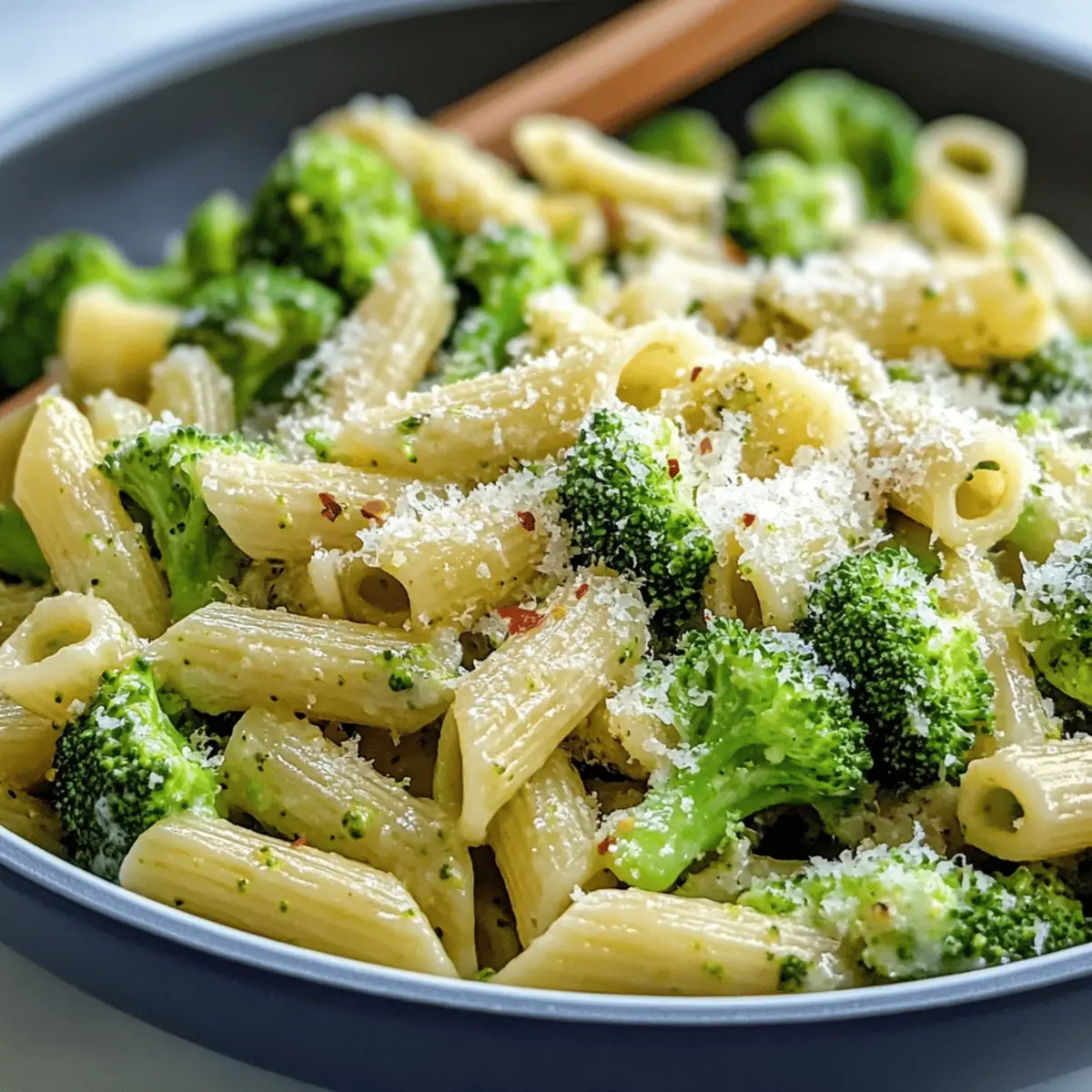 Leichte und gesunde Brokkoli-Pasta