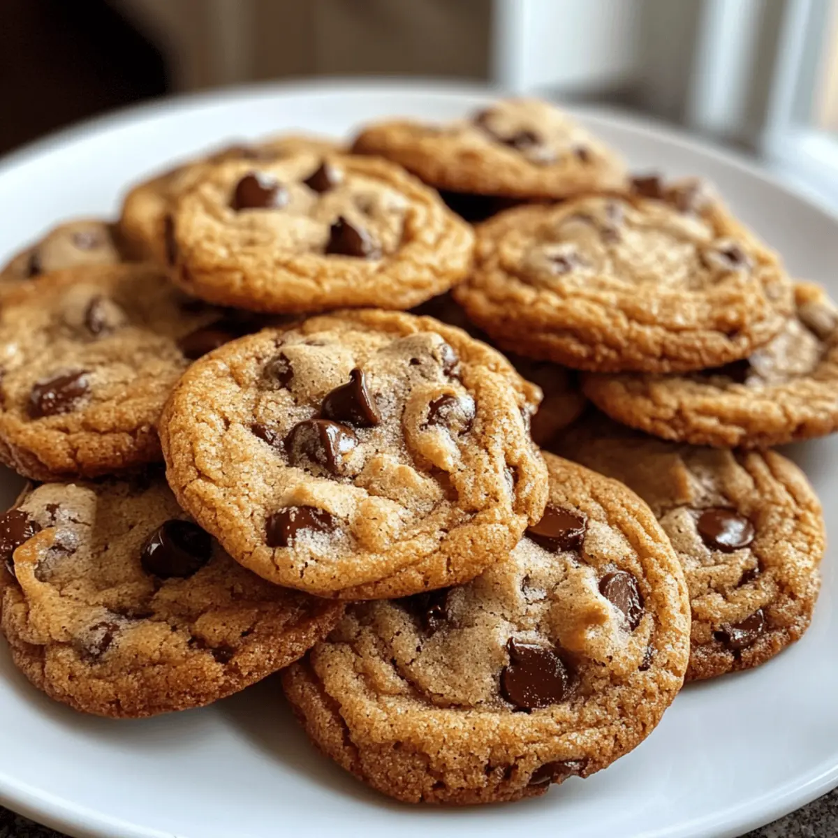 Knusprige Air Fryer Schokoladenkekse