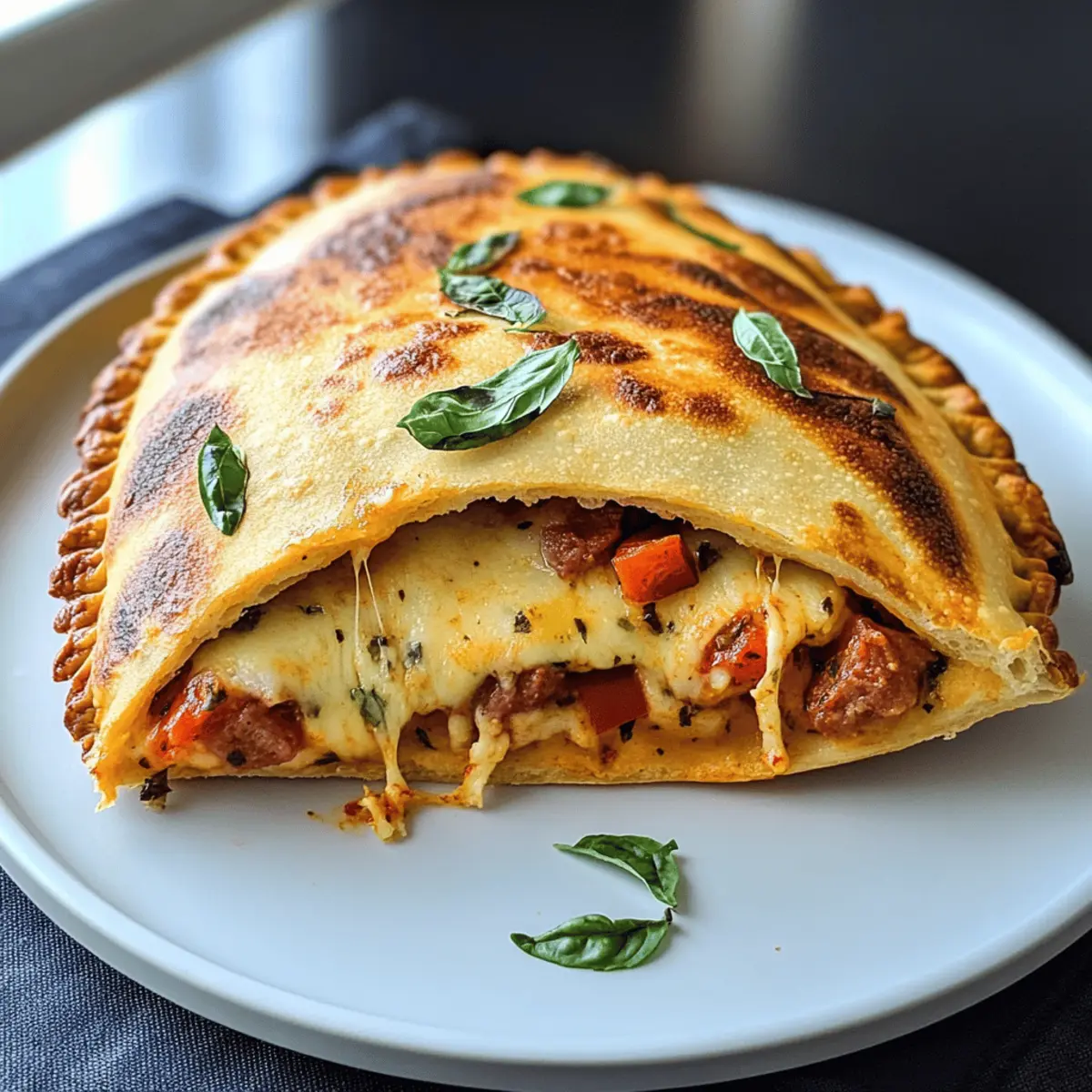 Knusprige Calzone