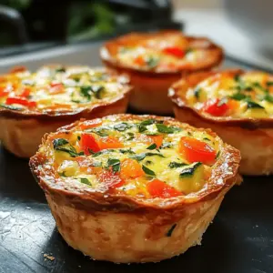 Mini-Quiches mit Gemüse