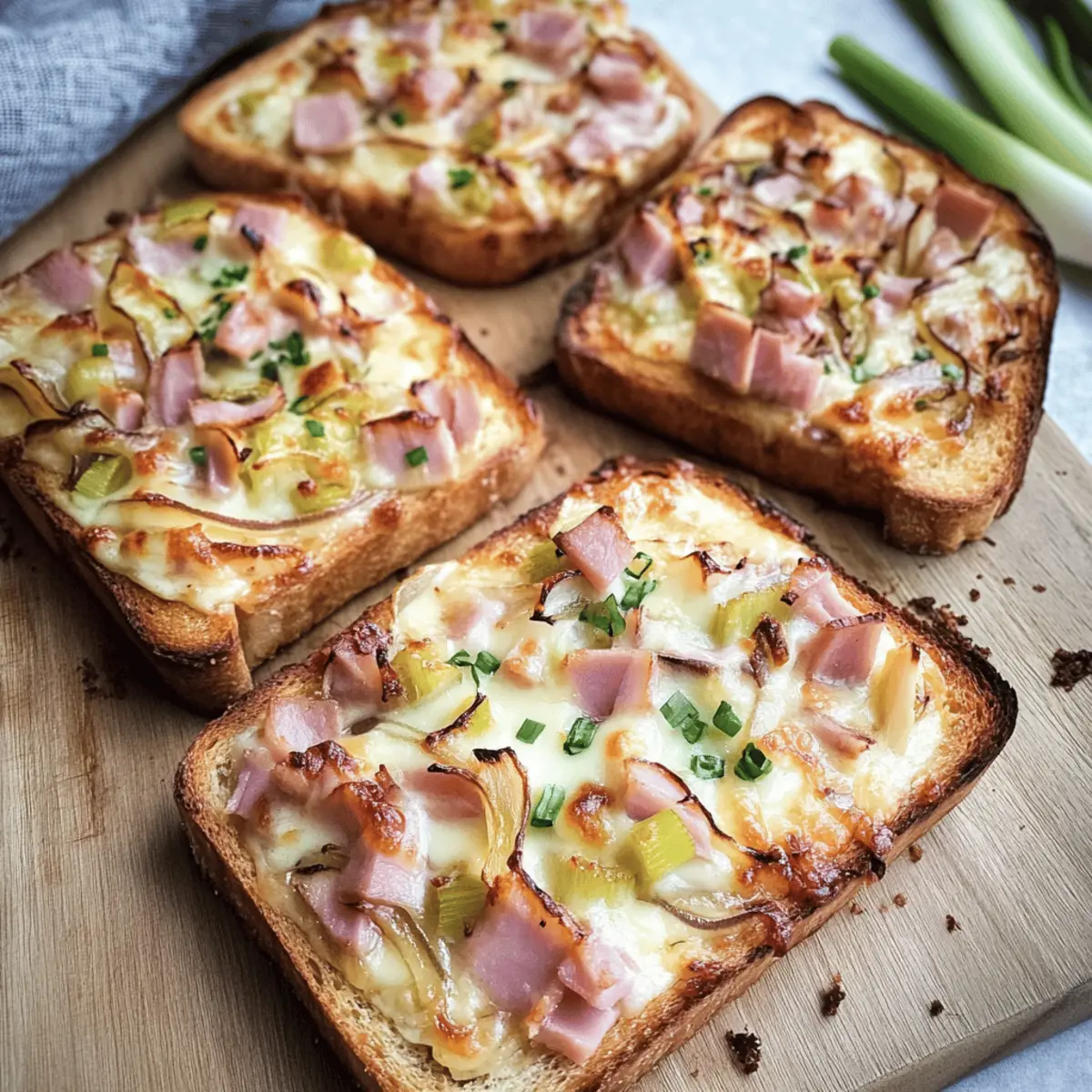 Flammkuchen Toast