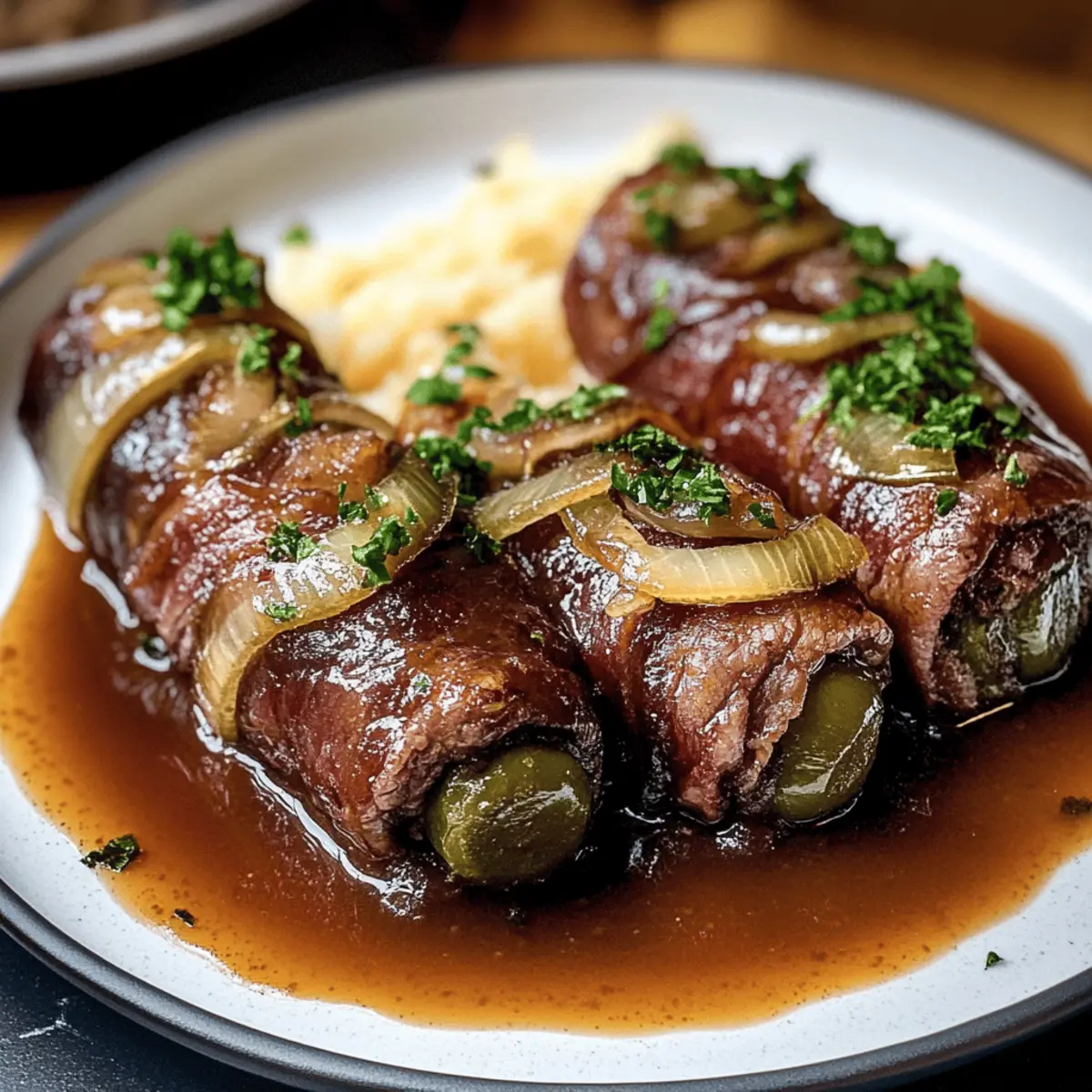 Rinderrouladen klassisch zubereiten