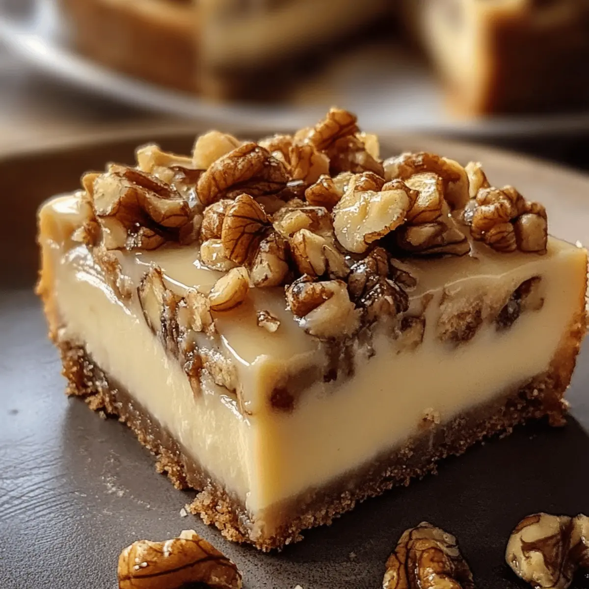 Friss-dich-dumm-Kuchen mit Walnüssen