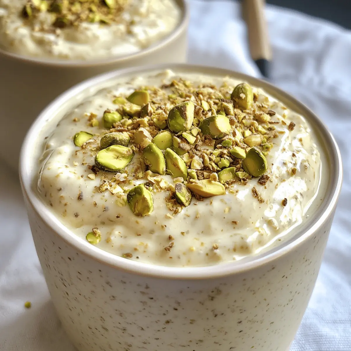 Pistazien Übernacht Haferflocken