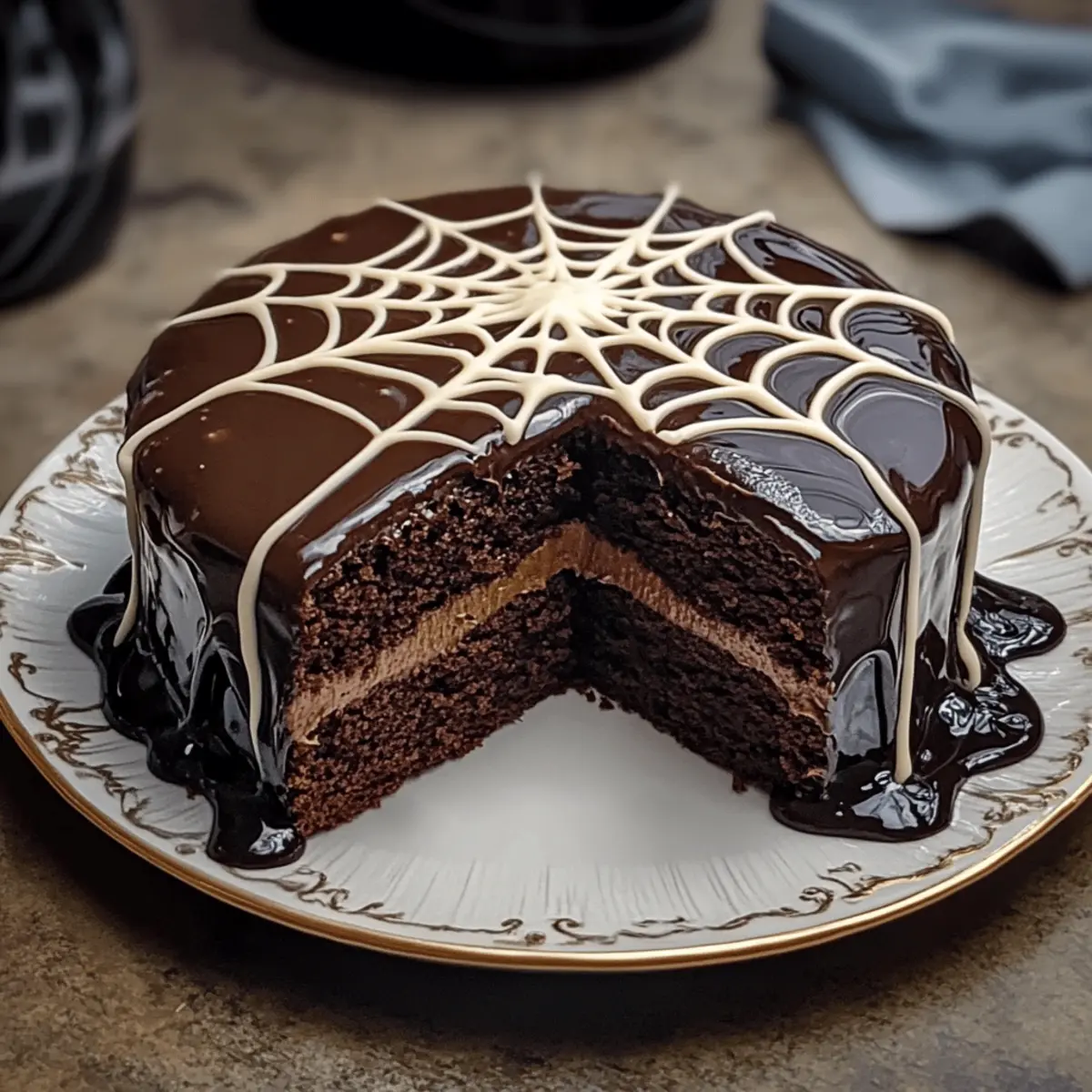 Spinnenweben Kuchen Rezept – Der perfekte Halloween-Kuchen