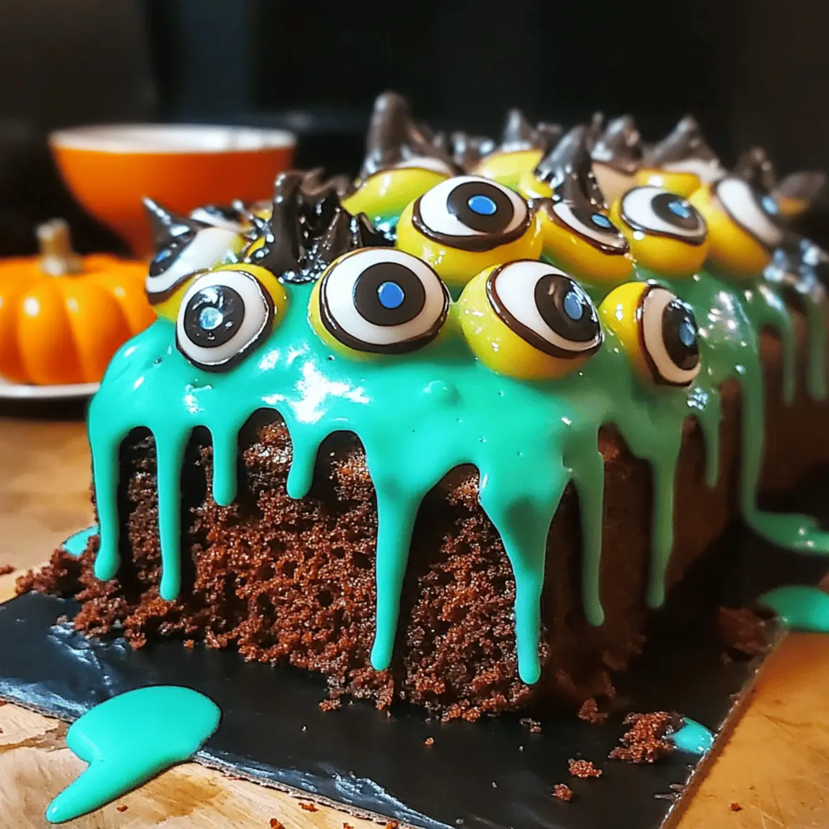 Einfaches Halloween Kuchen Rezept