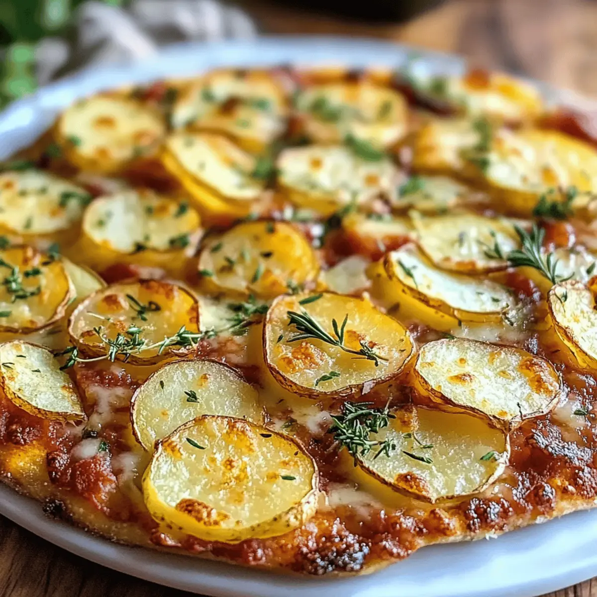 Kartoffelpizza vom Blech
