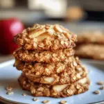 Gesunde Apfel-Hafer-Kekse