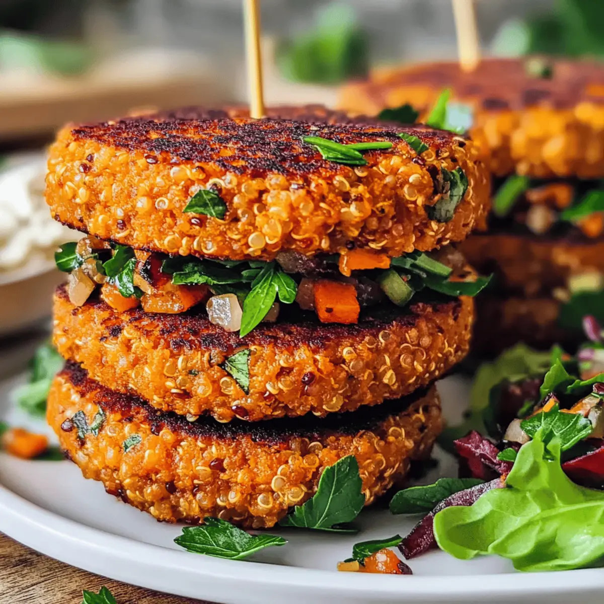 veganer Kürbisburger