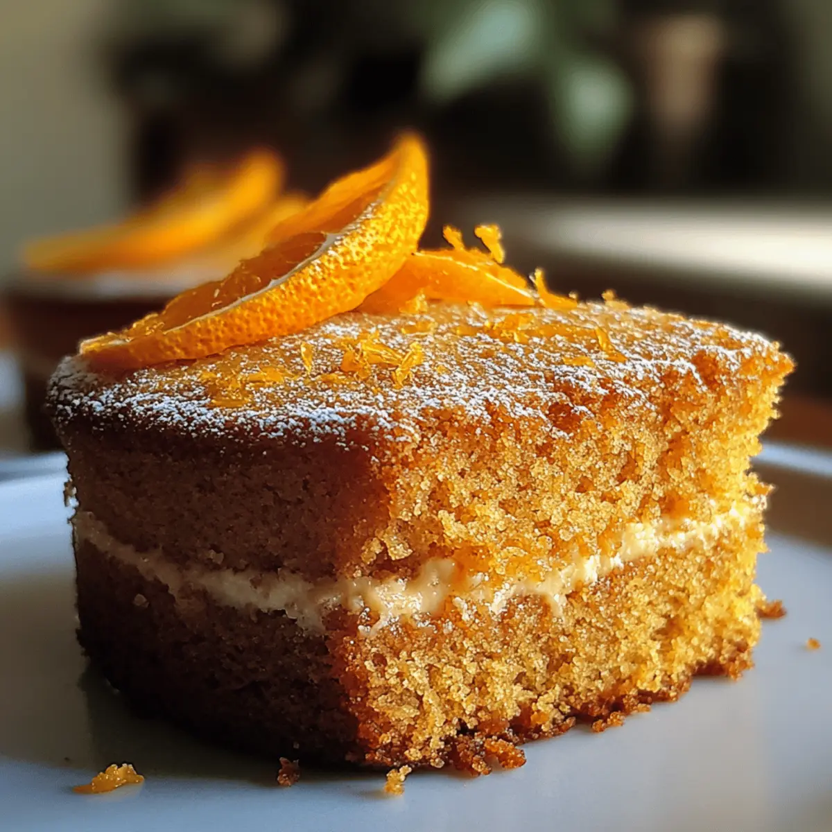 Orangen-Ingwer-Honigkuchen