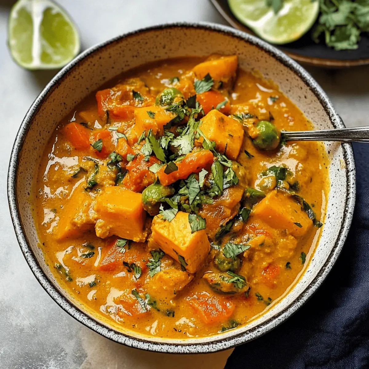 Indisches Kürbiscurry