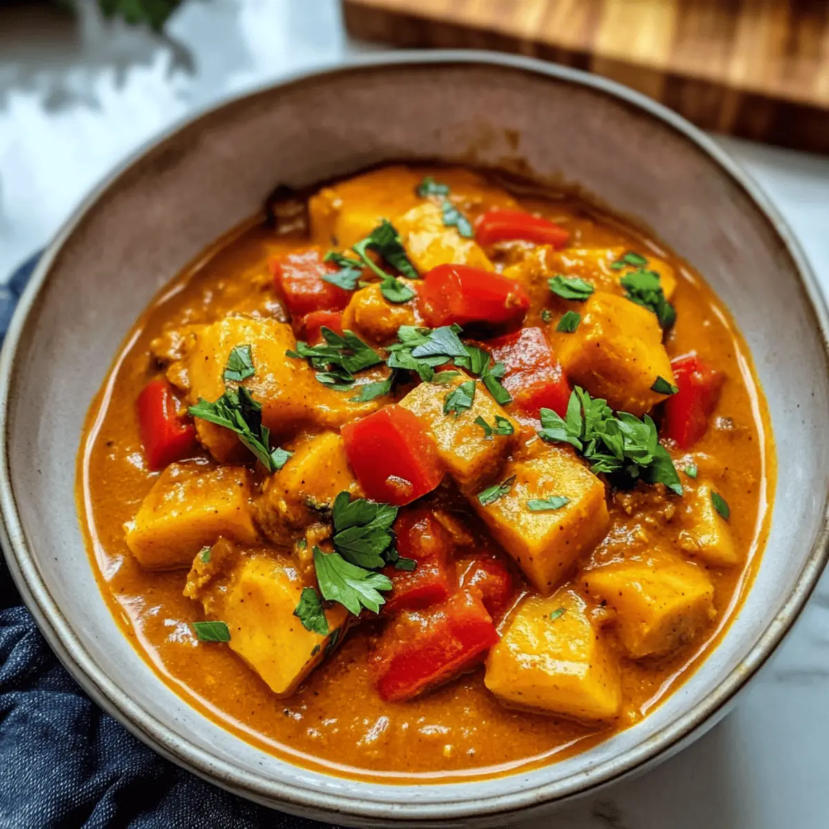 Kürbisgulasch – perfekt für Herbsttage