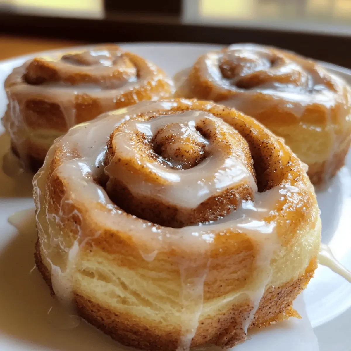 Perfekte Luftfritteuse Zimtschnecken