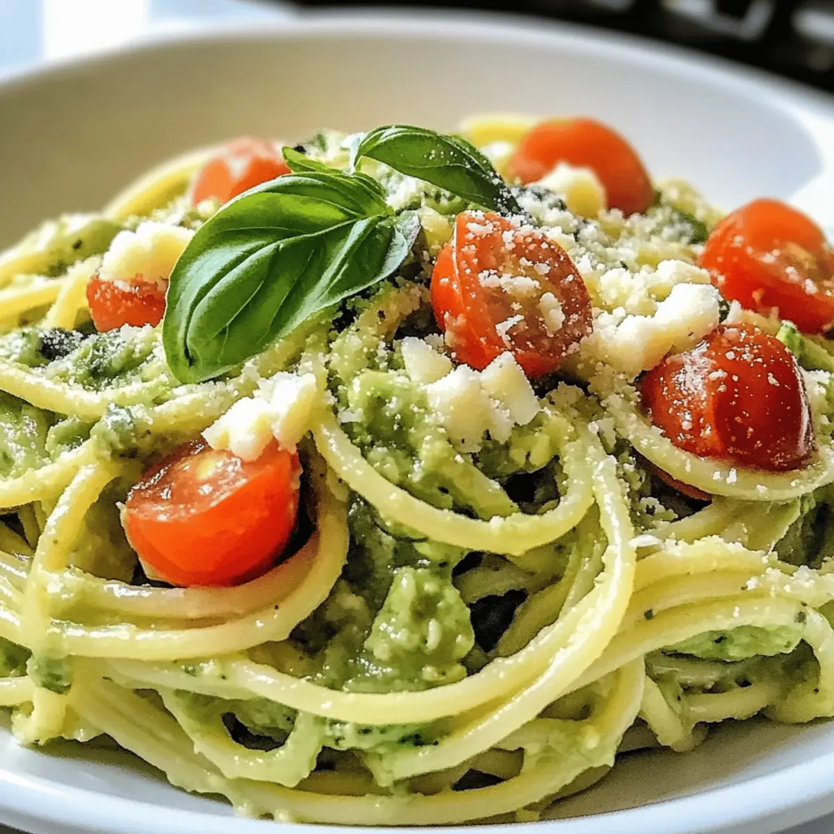 Cremige Avocado Pasta