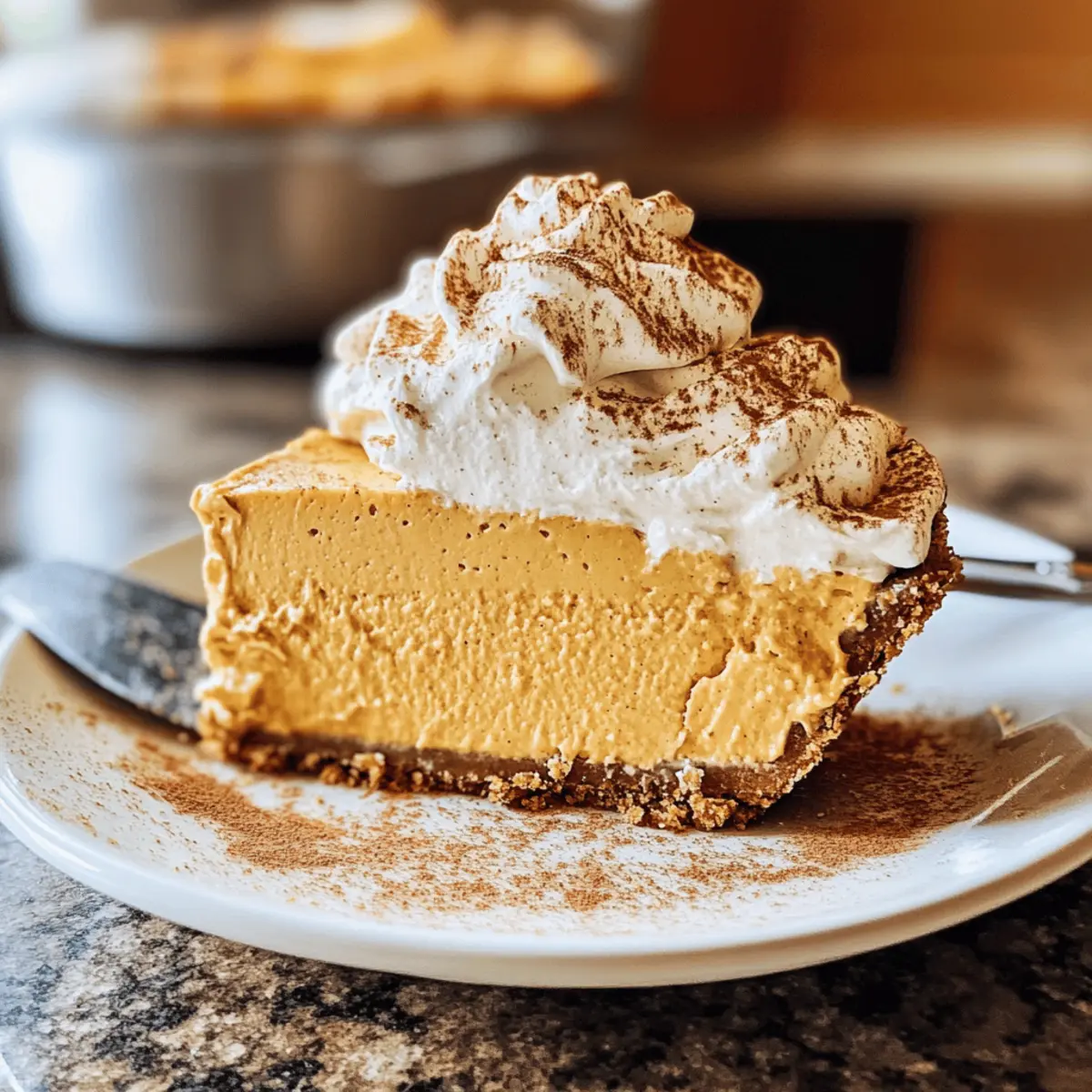 Kürbis-Mousse-Kuchen