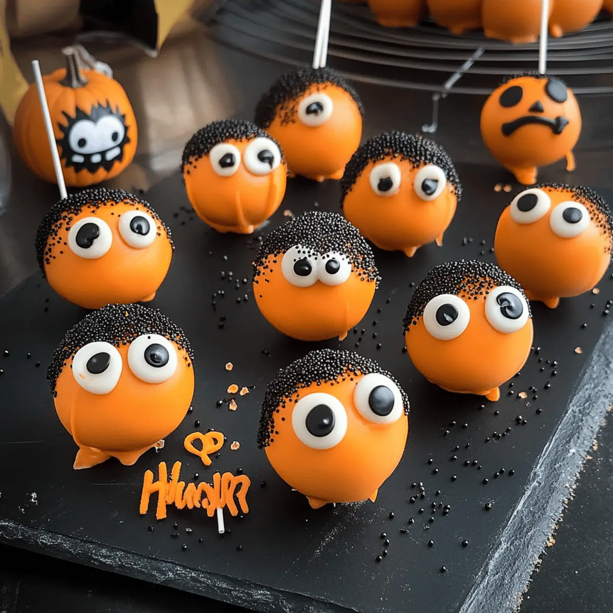 Halloween-Kuchen-Lutschern