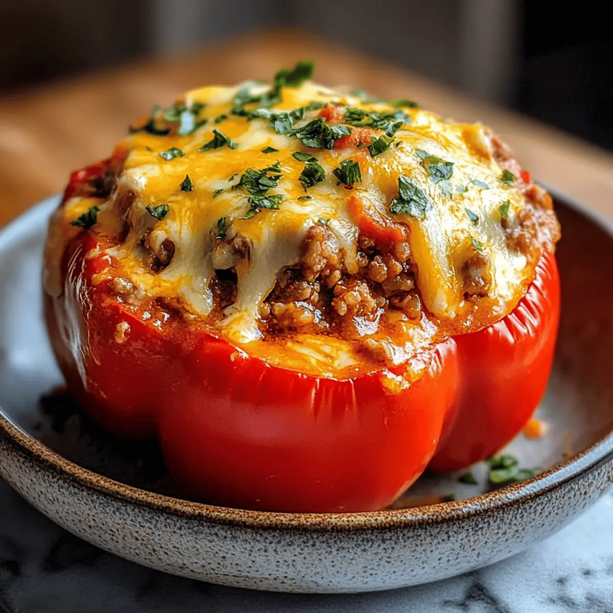 Gefüllte Paprika Deluxe