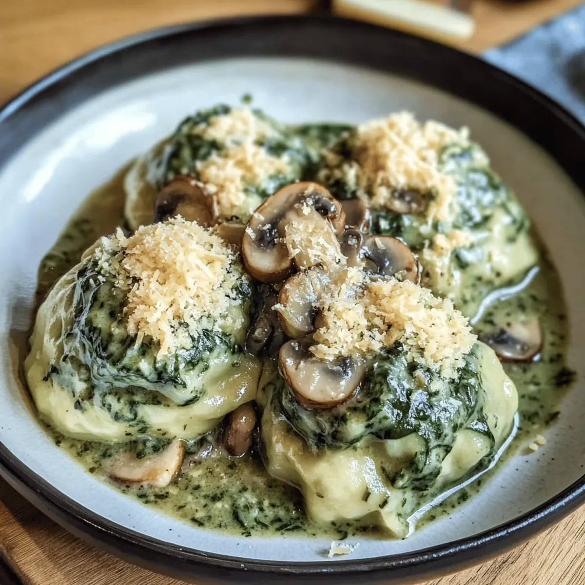 Spinatknödel als Hauptgericht: kalorienarm und gesund