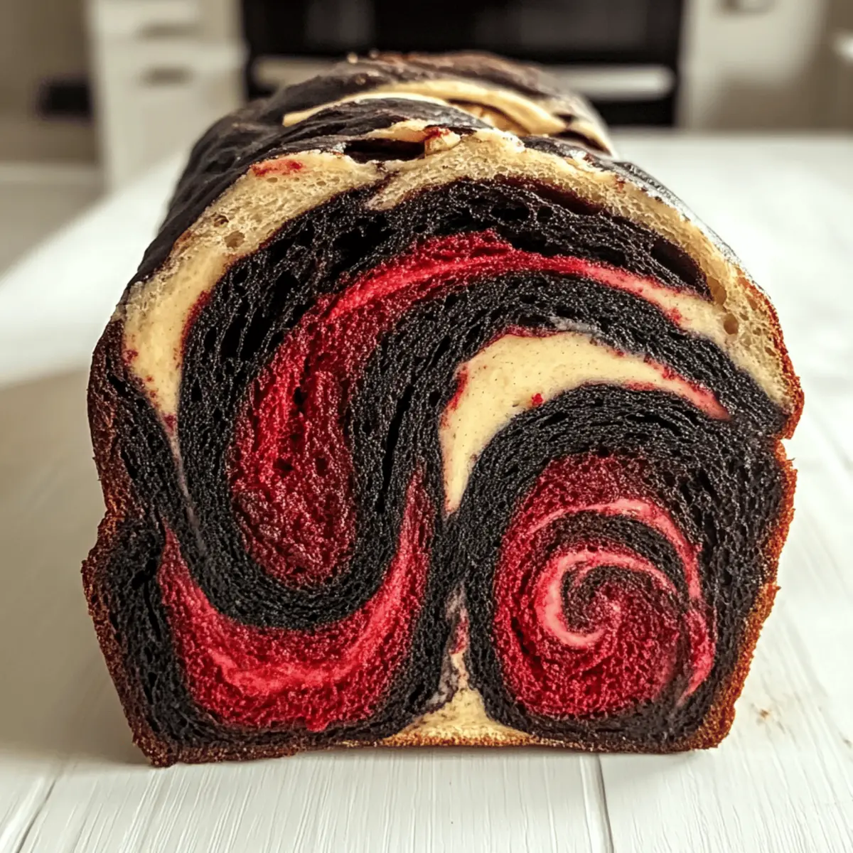 Vampirisches Brot für eine gruselige Feier