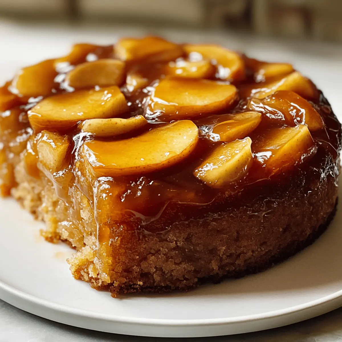 Karamell-Apfel-Upside-Down-Kuchen