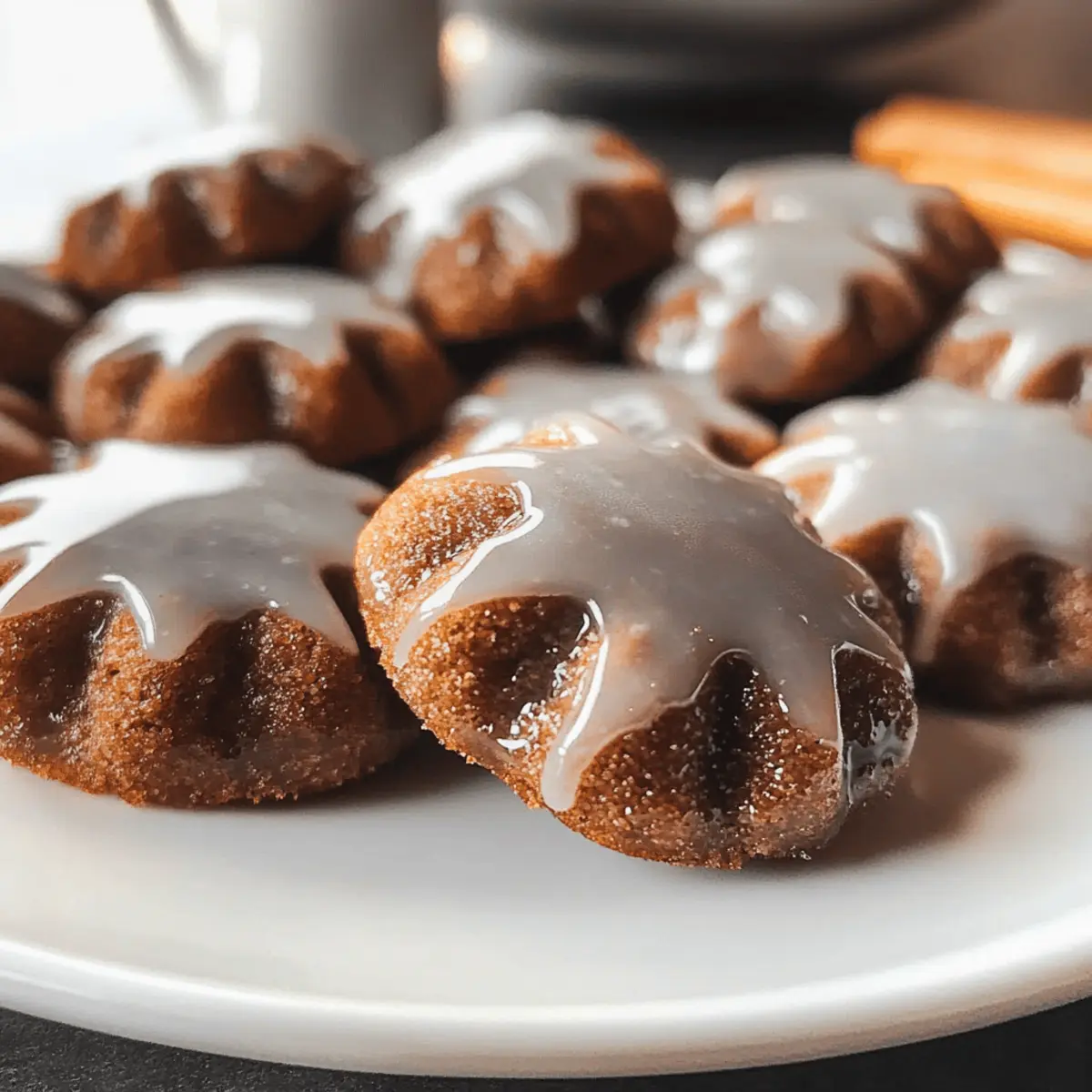Pfeffernüsse und Lebkuchen-Glasur Genuss