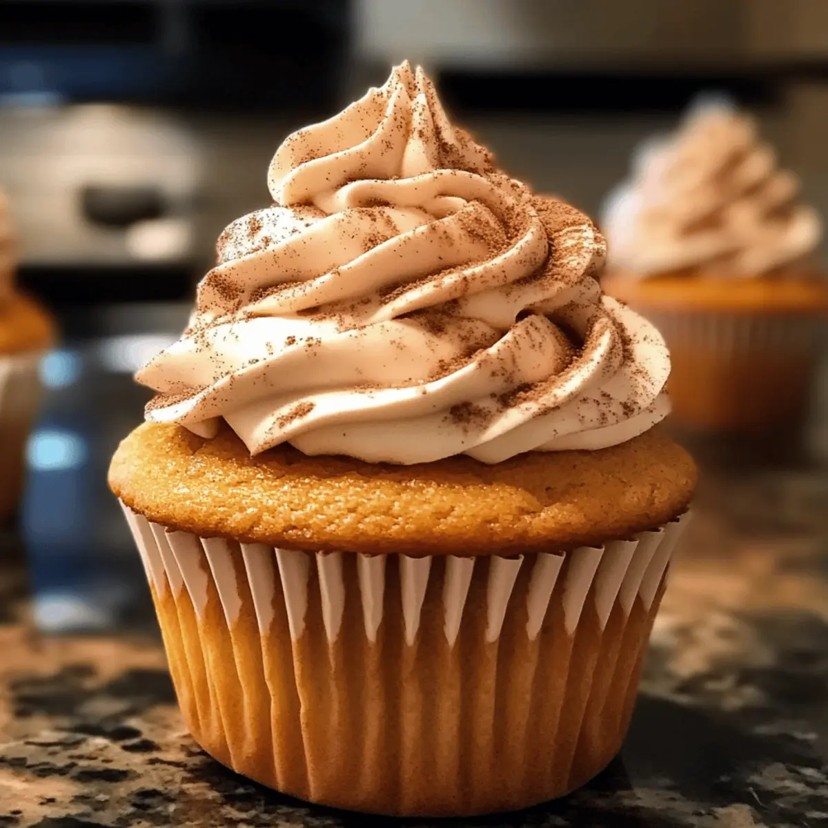 Kürbis-Zimt-Cupcakes