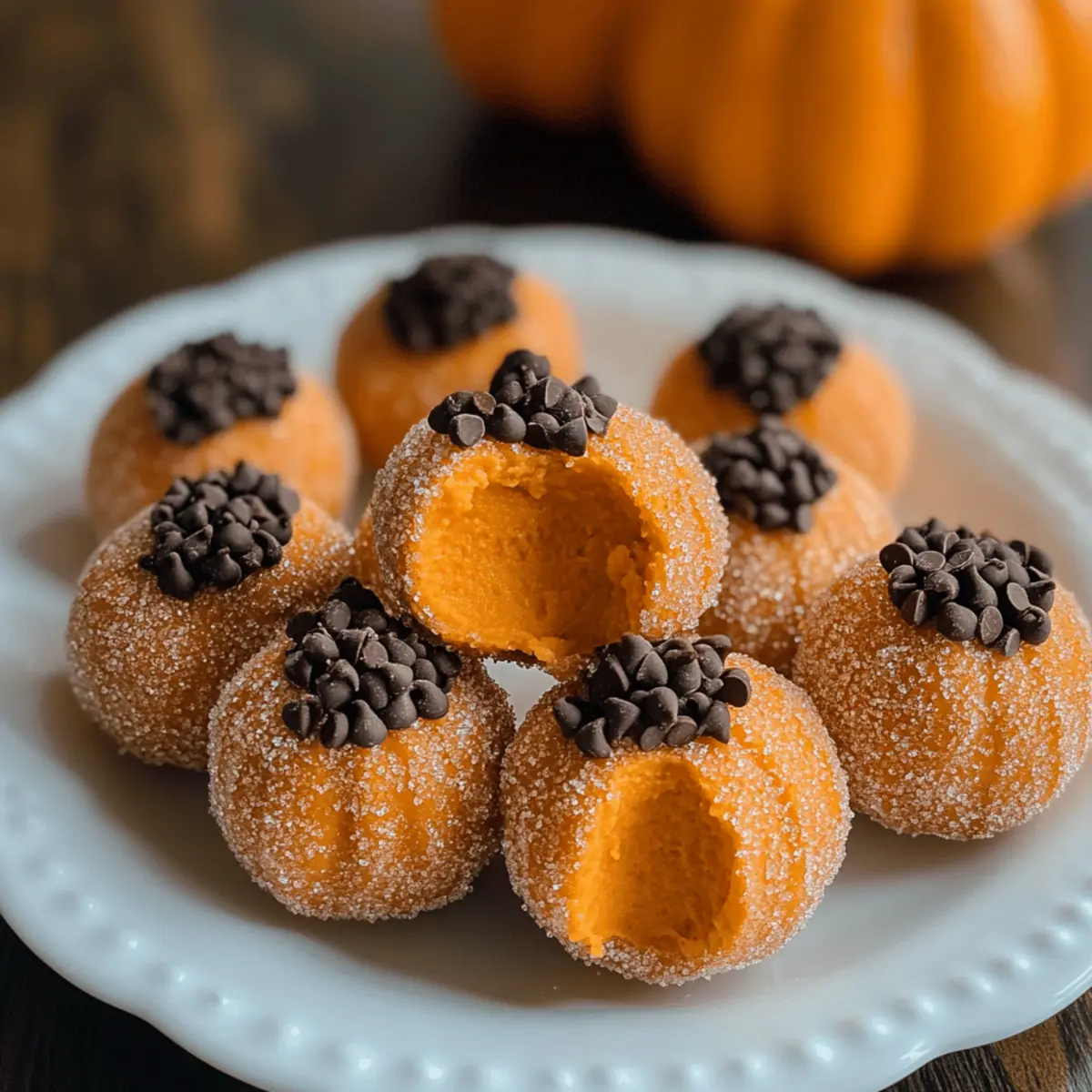 Kürbis-Käsekuchen-Trüffel