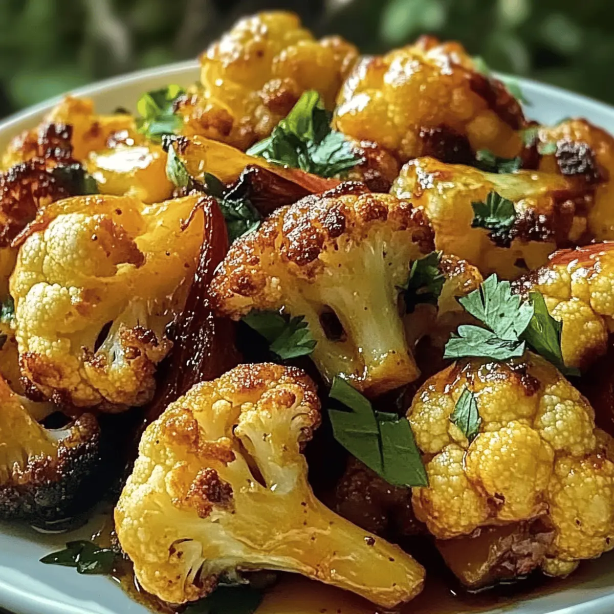 Frieder Blumenkohl mit Honig-Curry