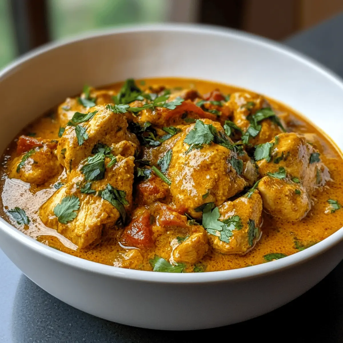 Indisches Hühnercurry mit Kokosmilch Rezept
