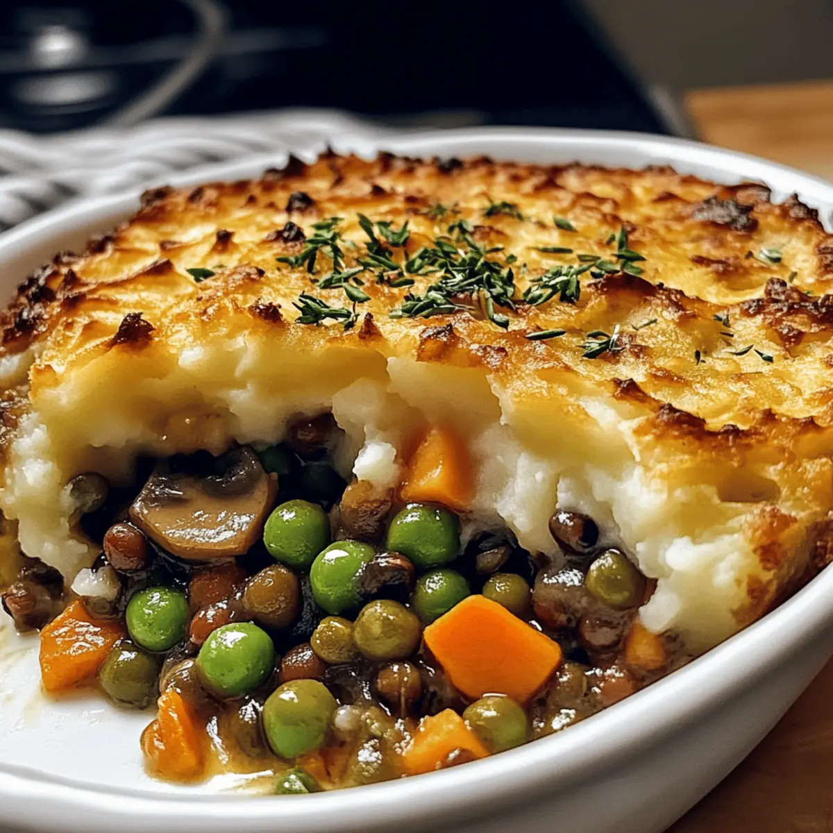 Vegetarische Hirtenpastete für Wohlfühlmomente