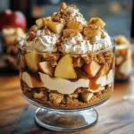 Bratapfel Karamell Trifle