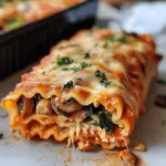 Vegane Lasagne Rollen