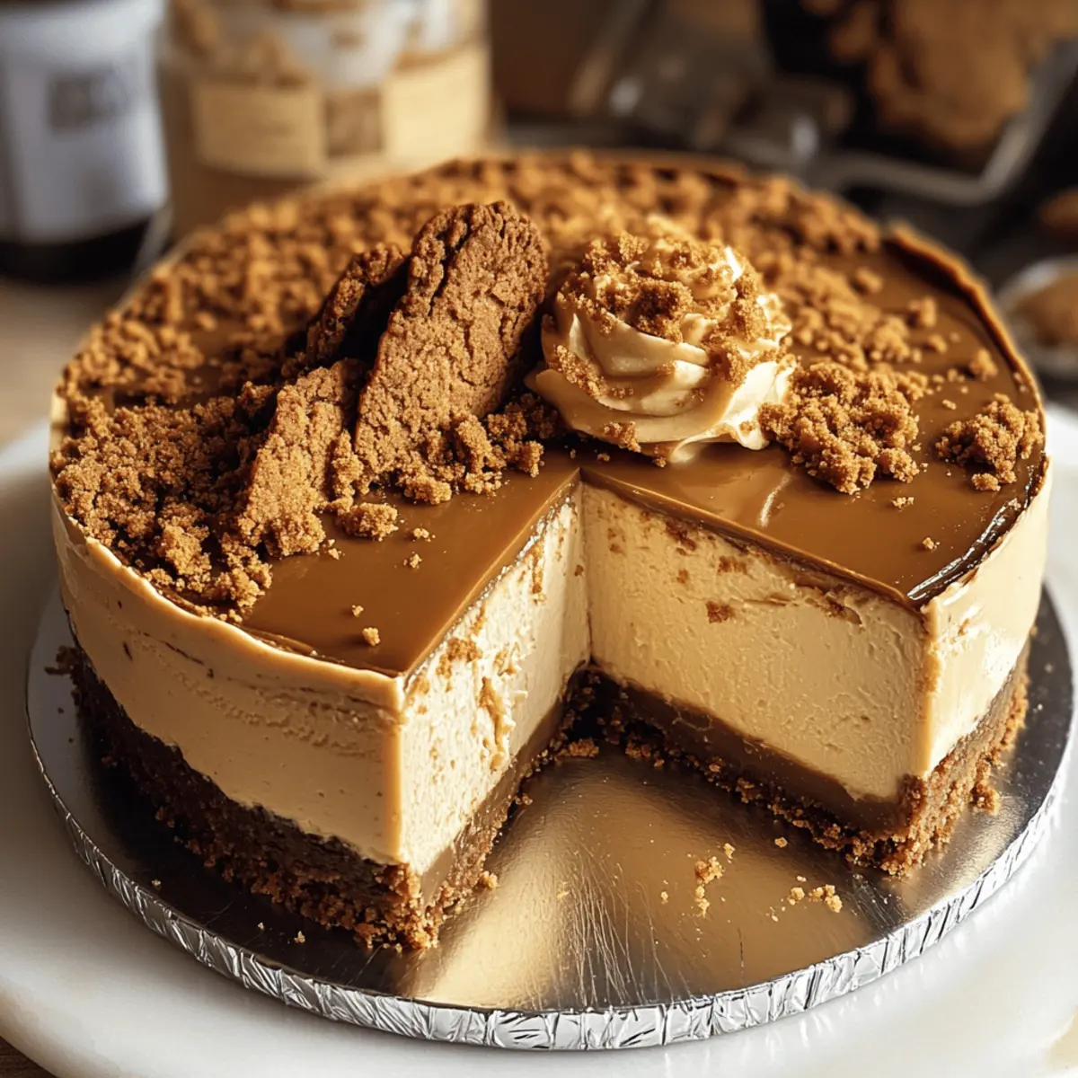 Biscoff Käsekuchen