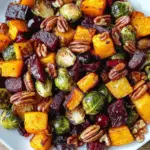 Wintergemüsesalat mit Butternusskürbis