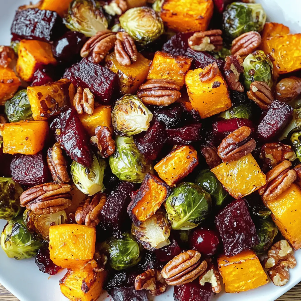 Wintergemüsesalat mit Butternusskürbis